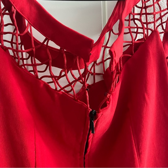 Tatyana Red Alika Wiggle Dress - Picture 6 of 6